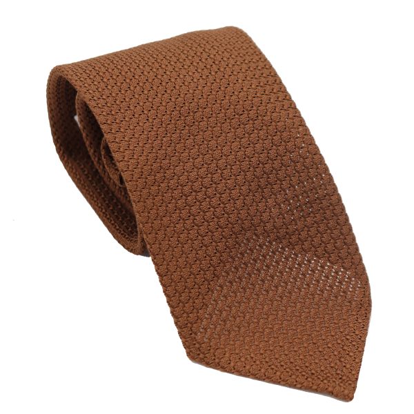 Light Brown Grenadine Neck Tie