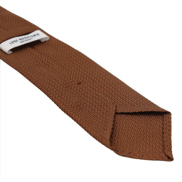 Light Brown Grenadine Neck Tie - Image 2