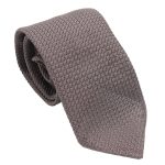 silver grenadine tie