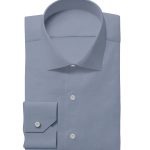 Light Blue Stretch Dress Shirt 13 light blue folded