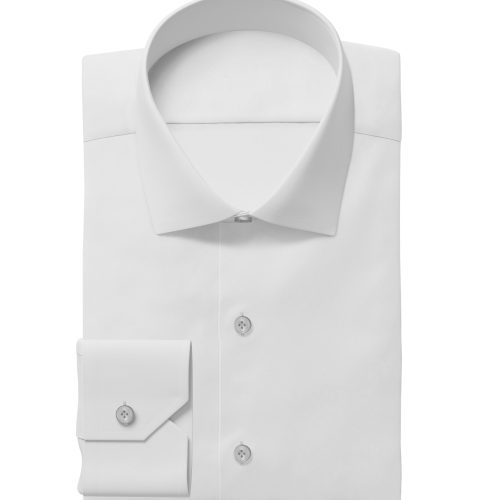 White Stretch Dress Shirt